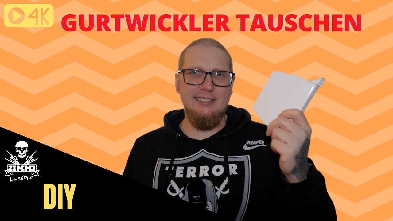 Gurtwickler / Gurtband Rollladen austauschen - DIY