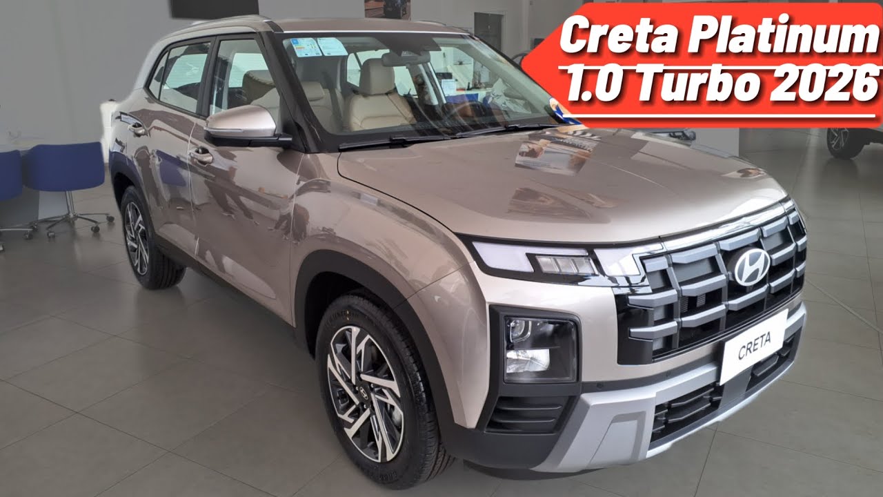 Hyundai Creta Platinum 1.0 Turbo de 120 cv 2026: A Melhor Custo Benefício?