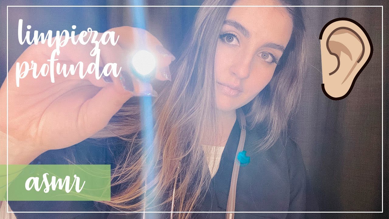 ASMR en español - LIMPIEZA de OÍDOS relajante - Ale ASMR