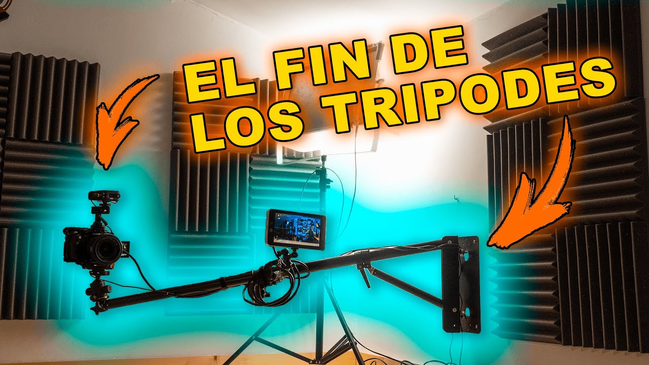 Como Organizar tu Estudio sin ocupar todo tu suelo. Triángulo/Brazo Montaje para Pared. sin TRIPODES