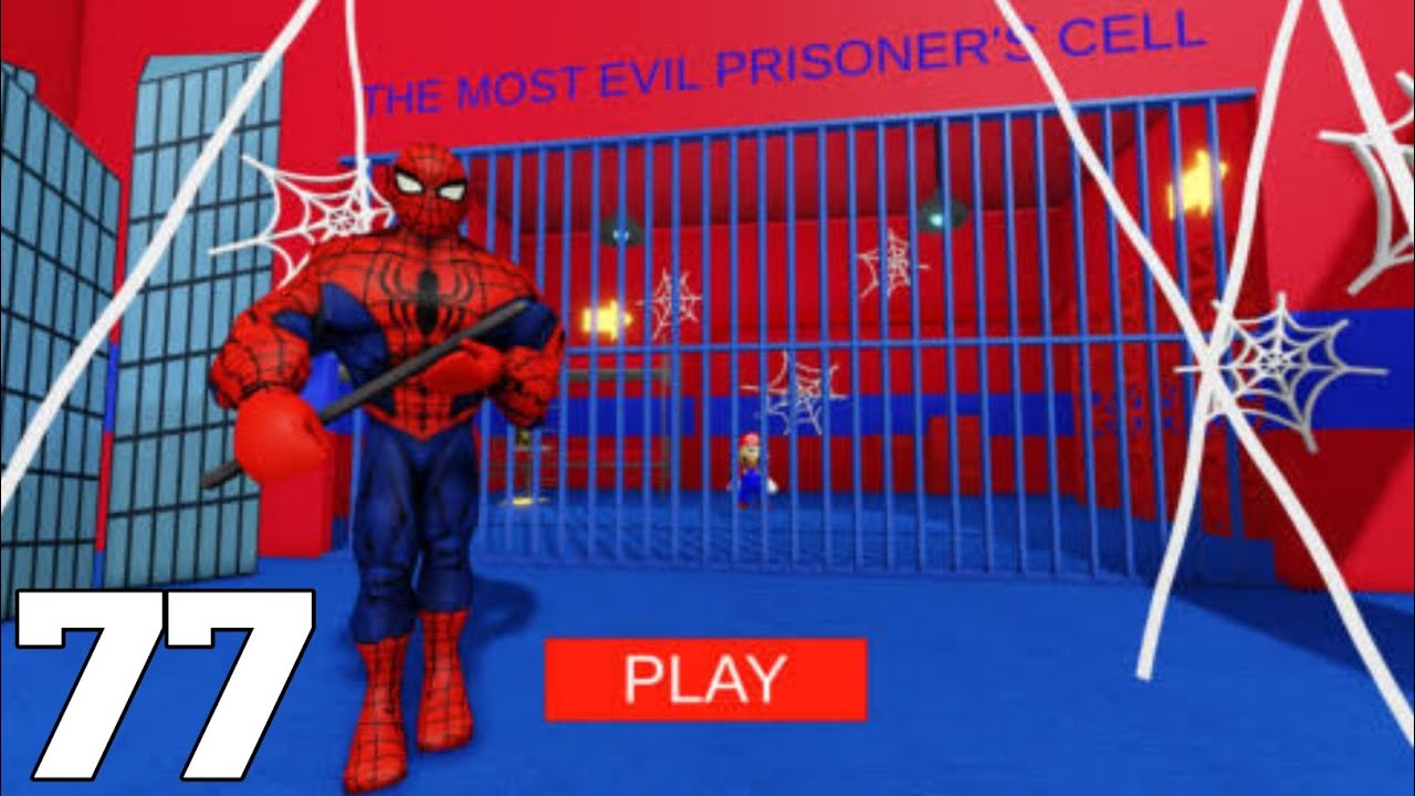SPIDERMAN'S PRISON RUN - Roblox full gameplay part-77 