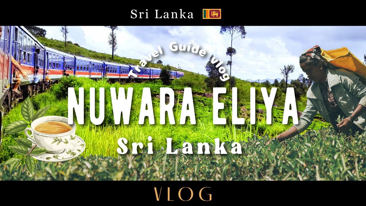 【スリランカ旅行】ヌワラエリヤ - スリランカの紅茶列車の美しい景色！キャンディから向かうお茶の聖地・ヌワラエリヤ【高原列車の旅】🇱🇰