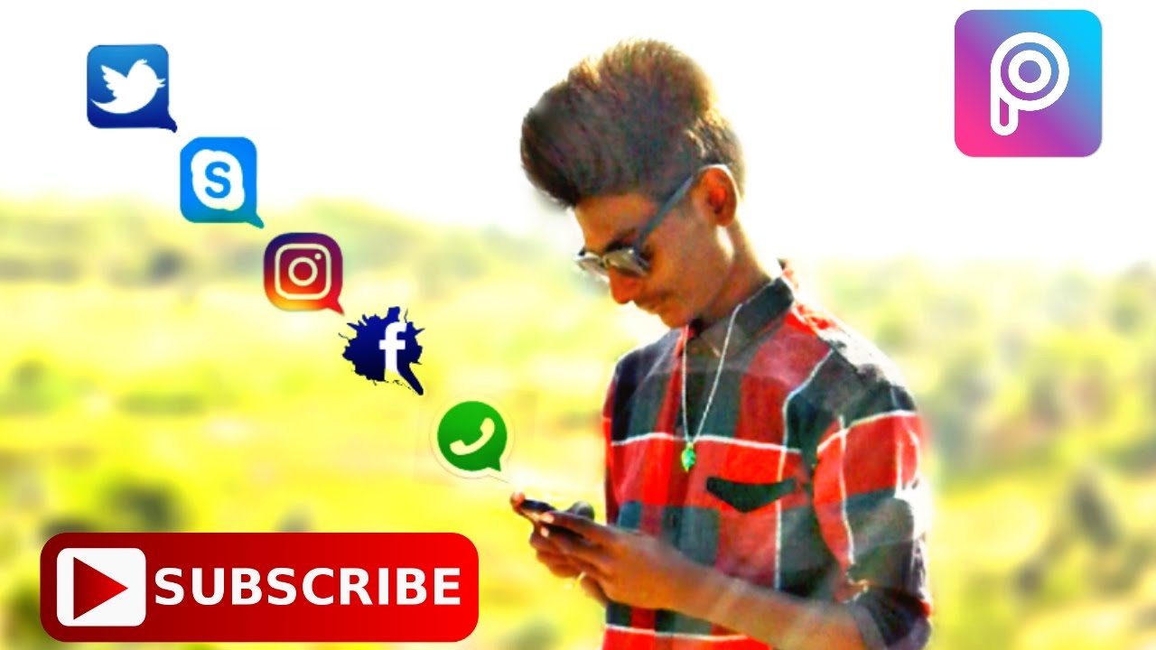 Picsart editing tutorial/alone boy