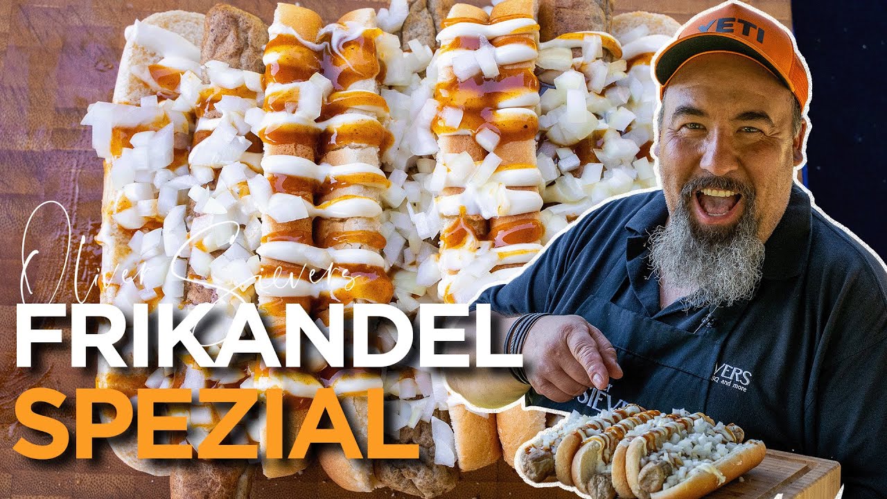 Super einfache FRIKANDEL SPEZIAL HOTDOGS 🌭🔥