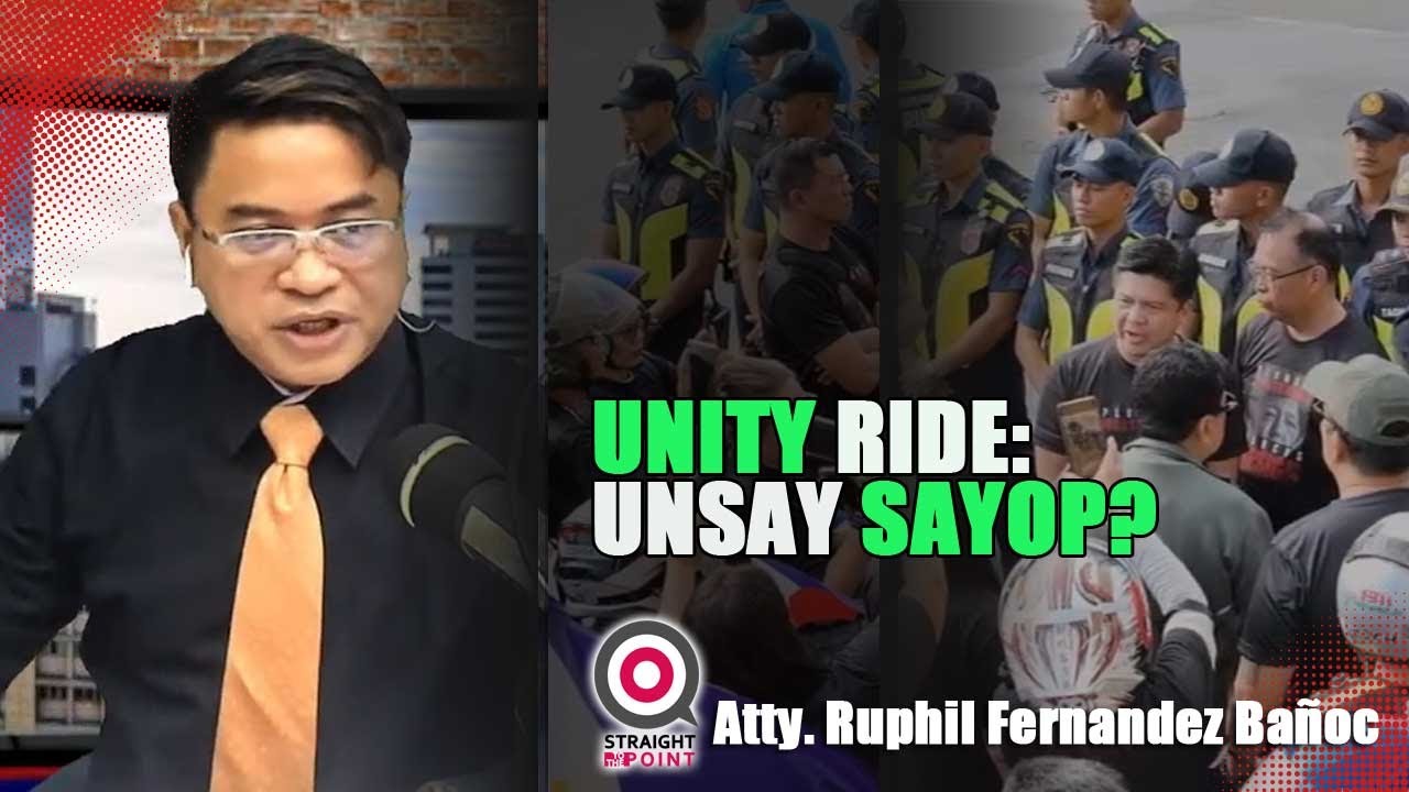 UNITY RIDE SA CEBU: Naay Nadakpan ug Na-Priso | Legal Explanation ni Atty. Ruphil