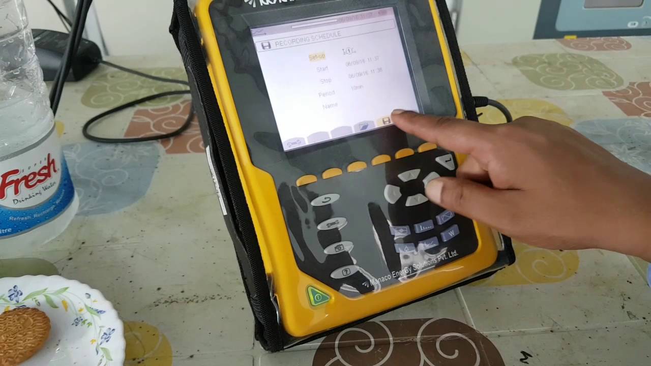 Power quality analyzer- harmonic analysis- KRYKARD ALM35