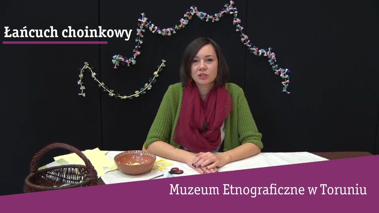 Łańcuch choinkowy - Kalendarz adwentowy