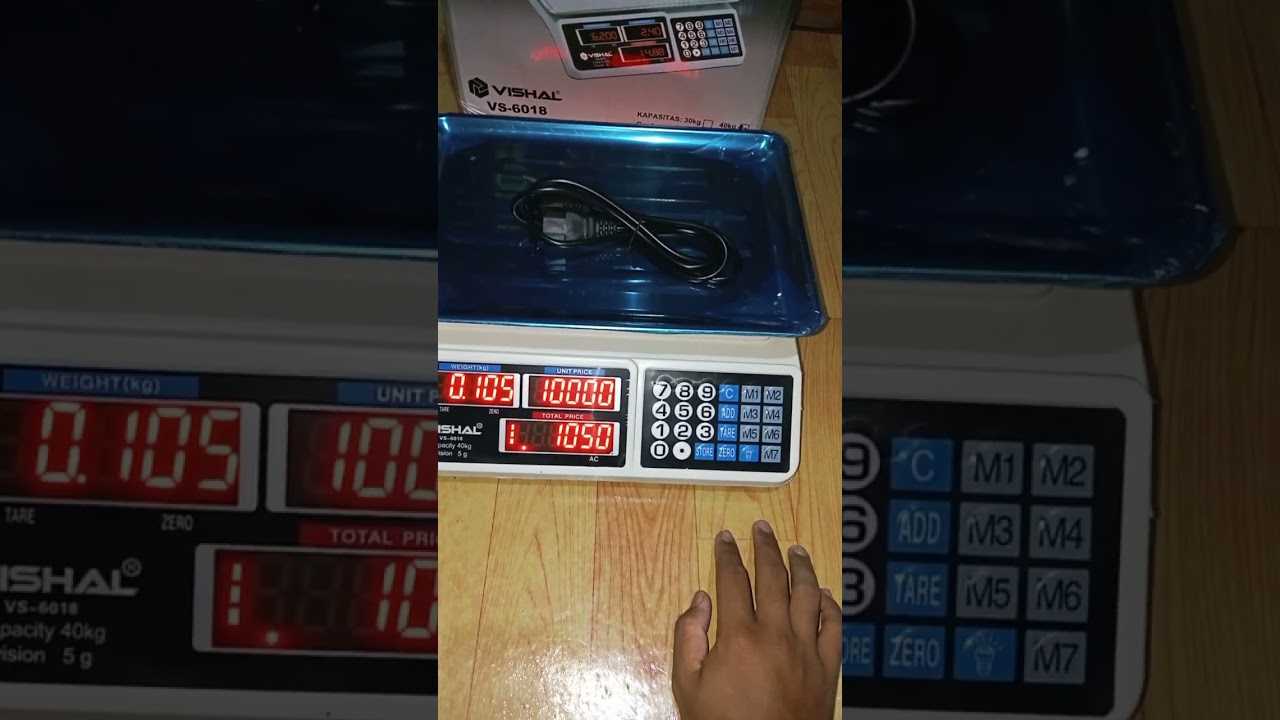 Review Timbangan Digital Merek Vishal Super Akurat
