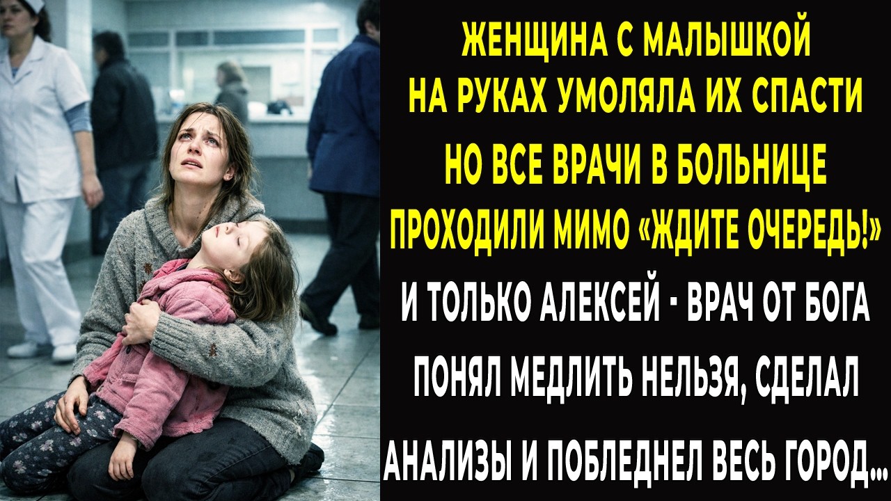 Женщина с малышкой в больнице умоляла их спасти, но все врачи проходили мимо…