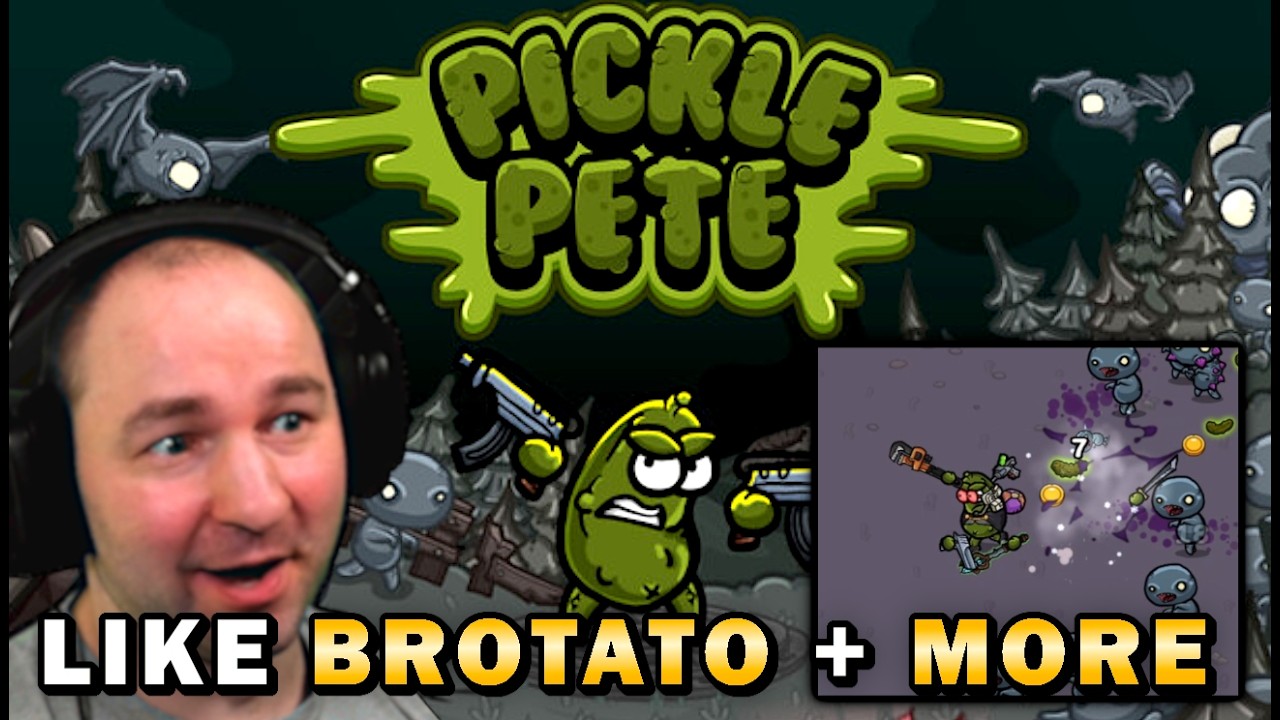 Pickle Pete With Roguelike Chaos | Brotato Style