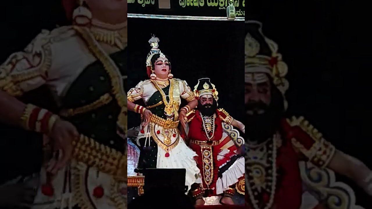 ವರ್ಣ ಪಲ್ಲಟ ಪ್ರಸಂಗದಲ್ಲಿ ಊರ್ವಶಿಯಾಗಿ ರಕ್ಷಿತ್ ಪಡ್ರೆ ನಾಟ್ಯ ಅದ್ಬುತ 👌👌