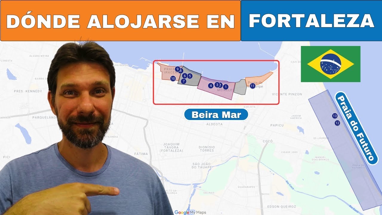 DÓNDE ALOJARSE EN FORTALEZA (BRASIL) | Mejores Barrios y Playas | Consejos Hoteles y Posadas