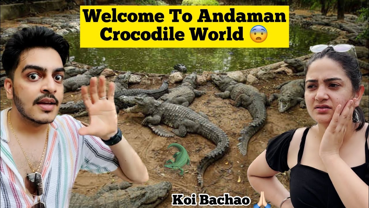 Welcome to Crocodile World 😨🐊 Monitor Lizard🦎bhi dekh liya 😱 Chidiya Tapu
