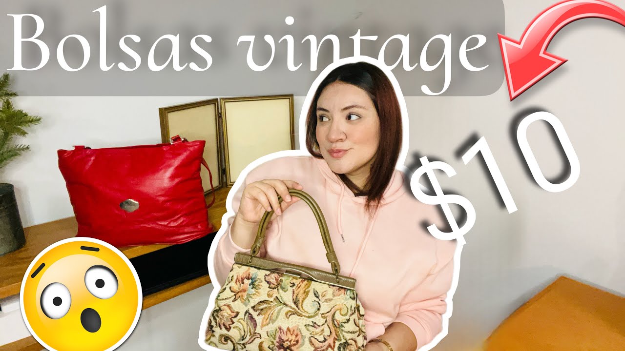 Bolsas VINTAGE de TIANGUIS a tan solo $10 PESOS !!! 😱🤯 #ganga #vintage #barato