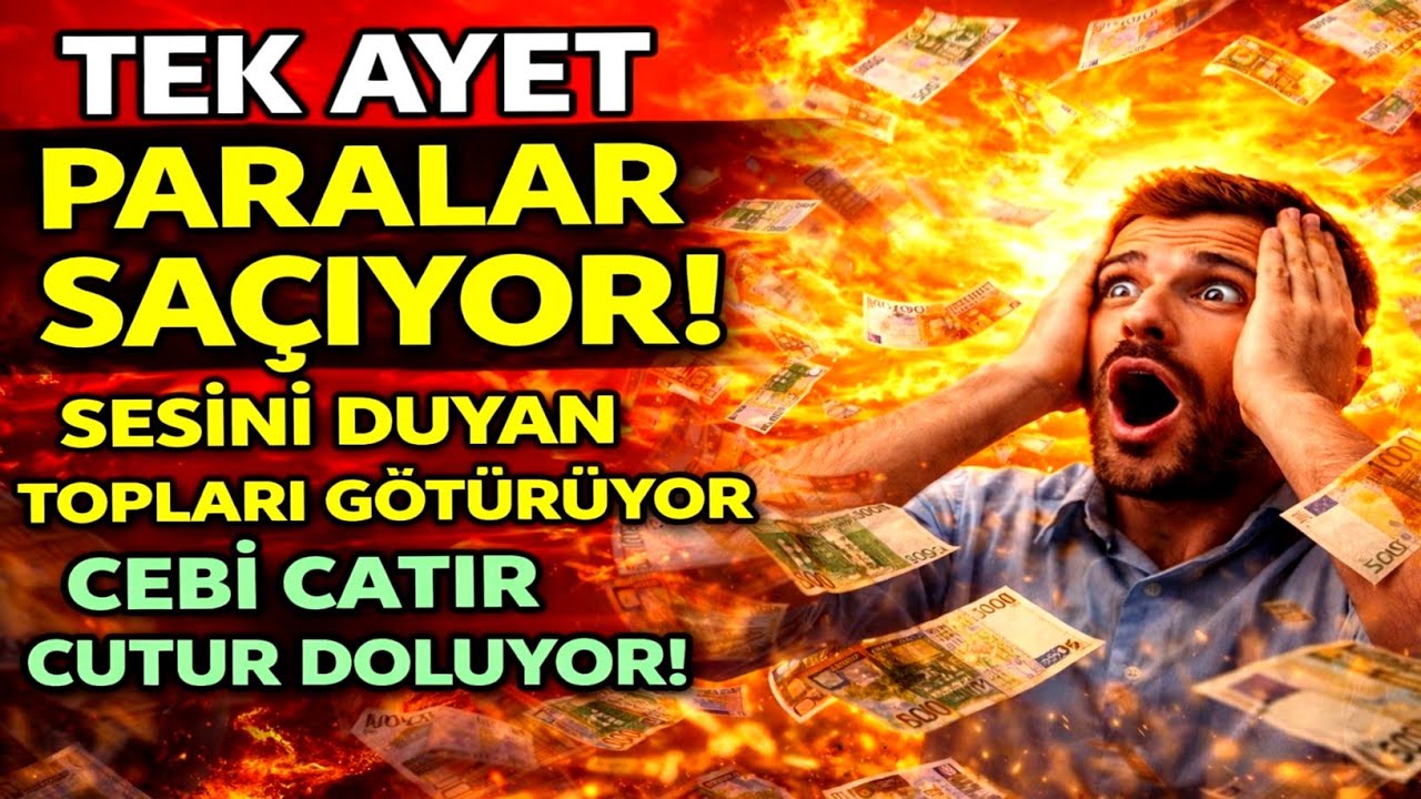 PARA GETİREN SURE! TEK BİR AYET SANA RIZIK GETİRİR, DİNLEDİKTEN 3 SANİYE SONRA YOKSULLUĞU YOK EDER!