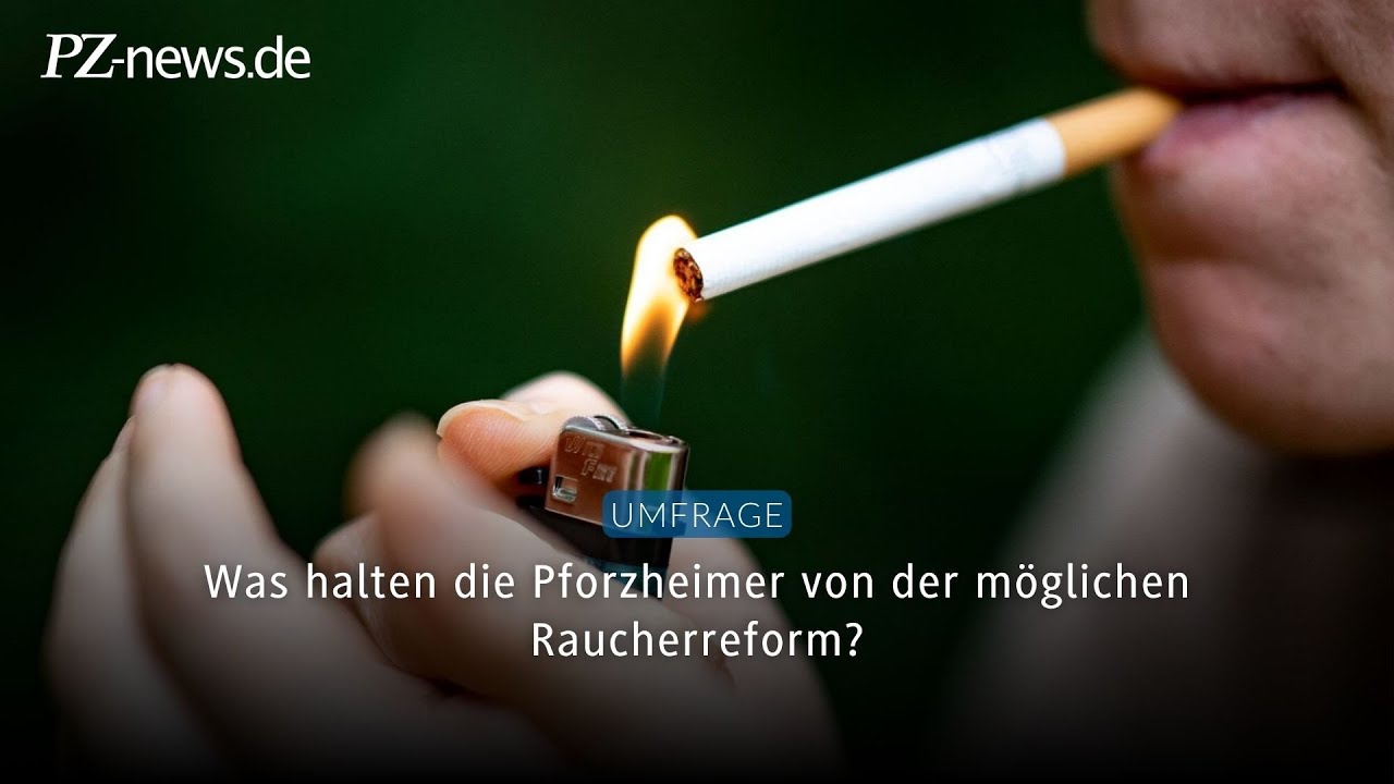 Umfrage: Was halten die Menschen in Pforzheim von der m&ouml;glichen Raucherreform?