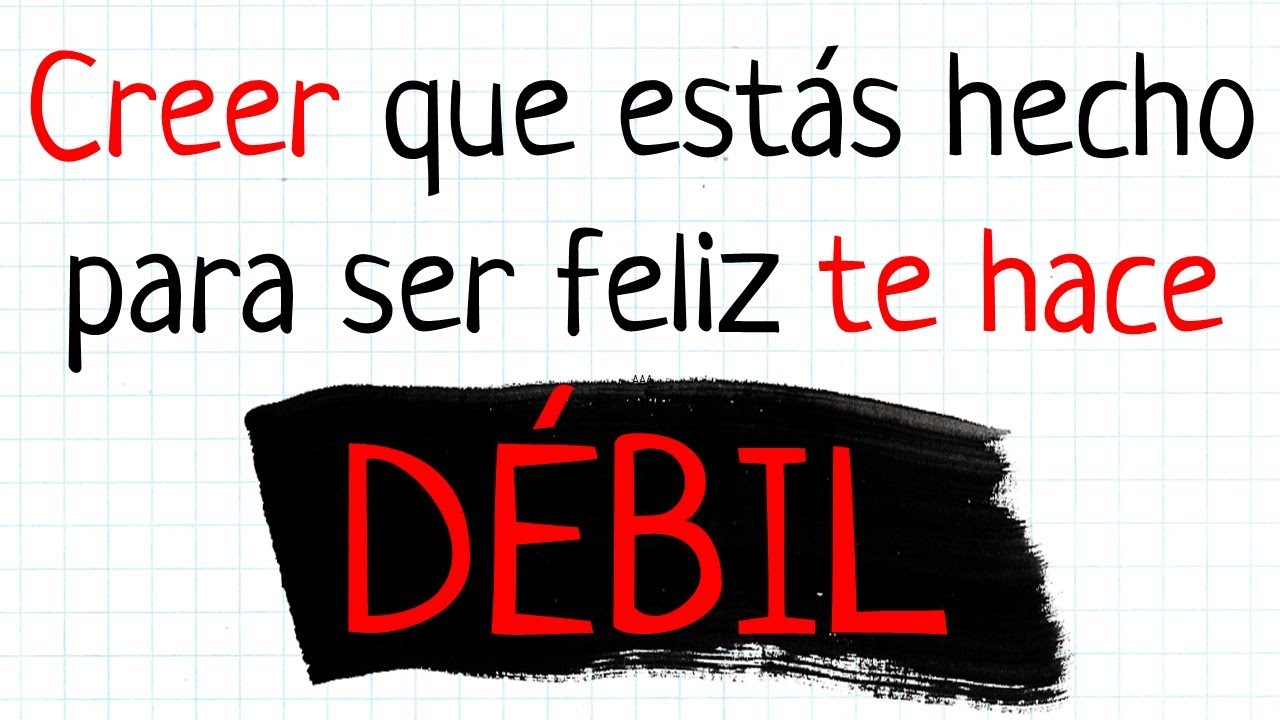 Deja de ser tan ingenuo