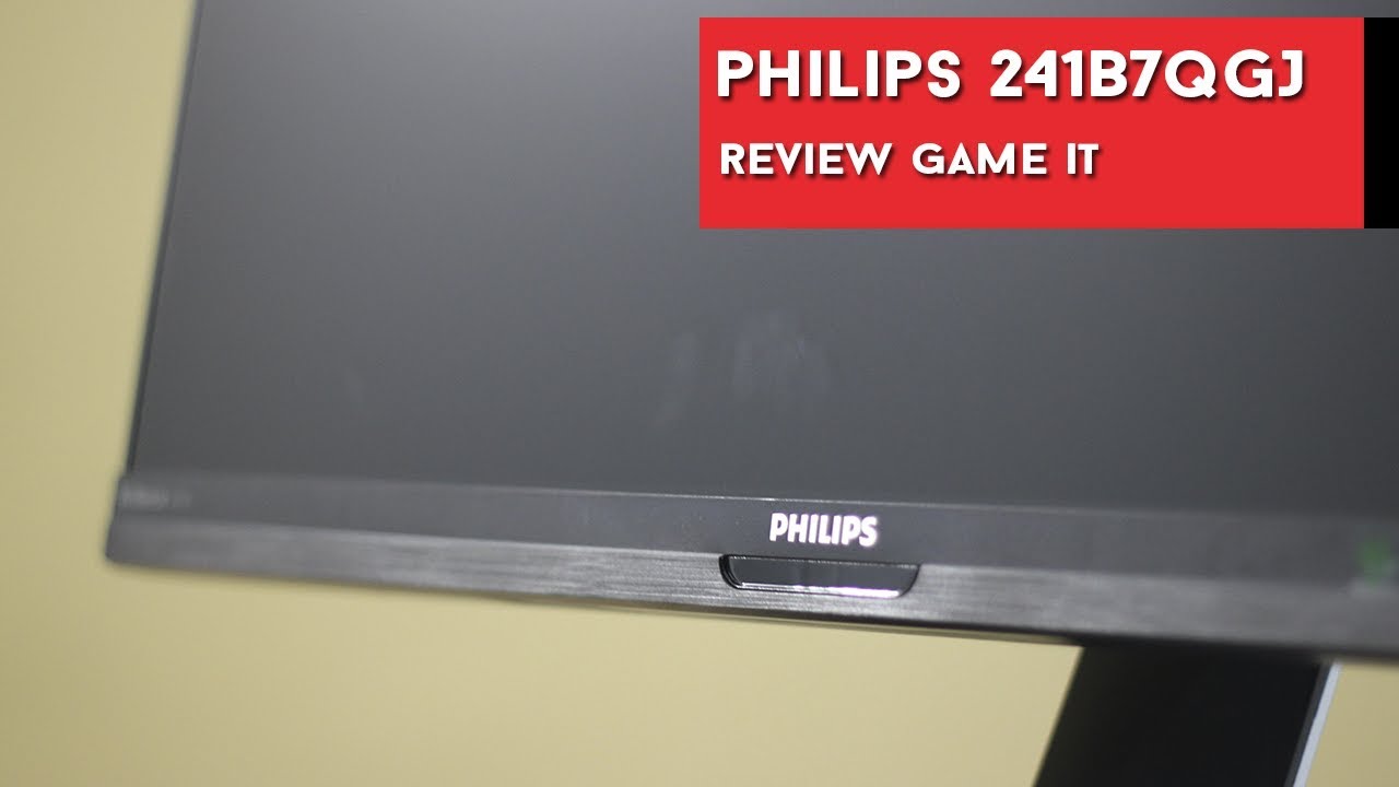 Philips 241B7QGJ, review y unboxing