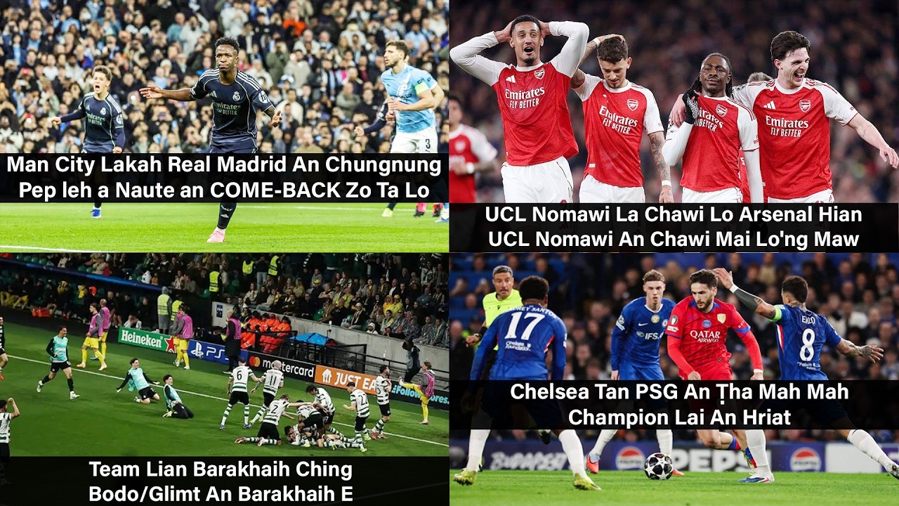 Arsenal + PSG + Real Madrid + Sporting An Chak || Chelsea + Man City An Tla Ta || Senegal Tan A Na