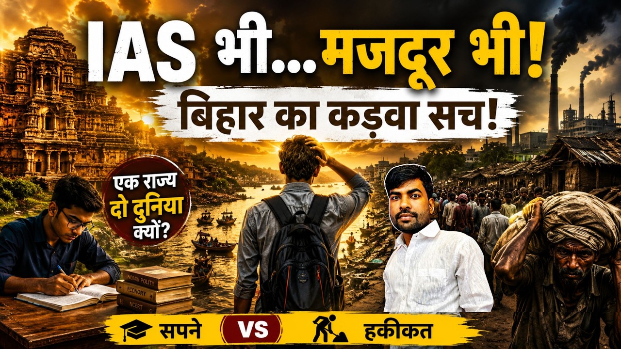Bihar Paradox Samjho: Nalanda, Democracy Aur Aaj Ka Migration Crisis | Sudhirscope