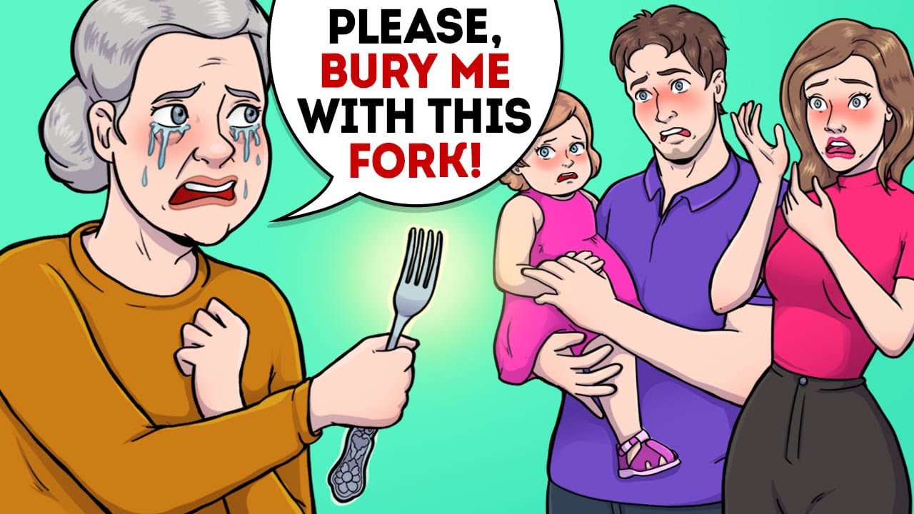 Grandma Begged To Be Buried With A Fork In Her Hand!