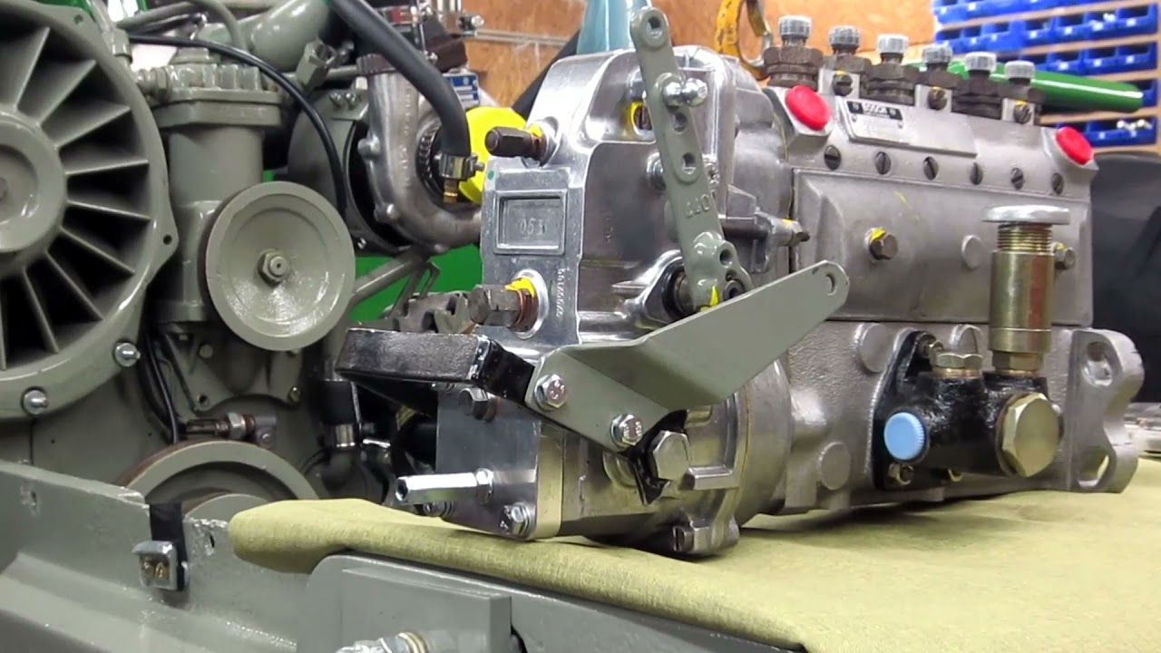 Optimierung Einspritzpumpe und -düsen am Deutz 13006 mit BF6L912