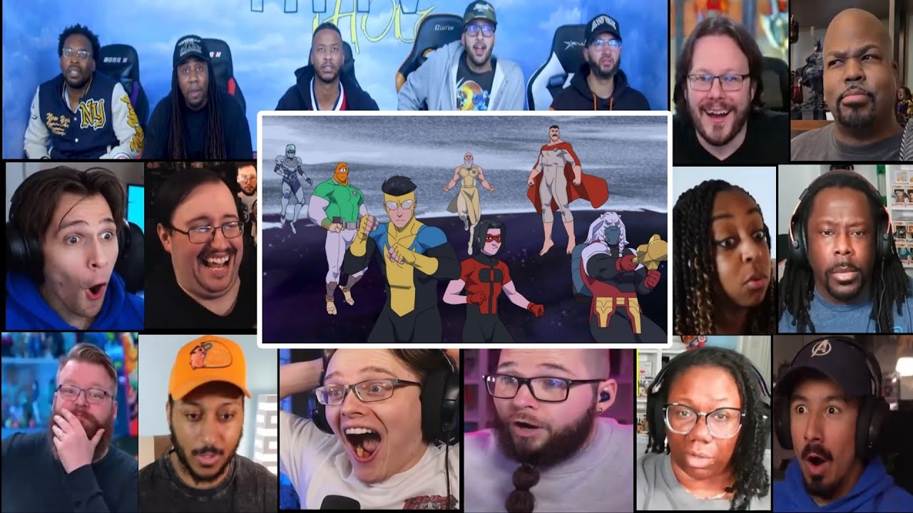 Invincible Seaaon 4 official Trailer | Reaction Mashup