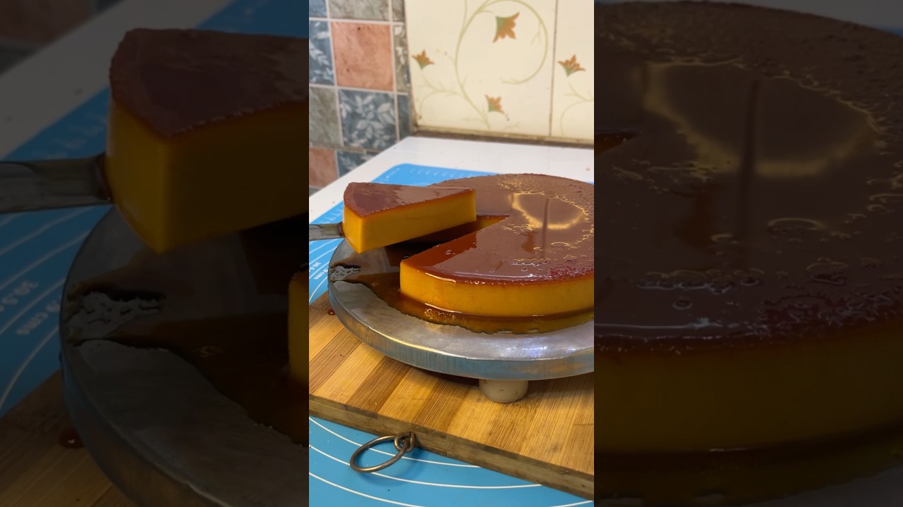 Pudding in tamil #food #vibewithkiki #pudding #caramelbreadpudding #caramelpuddingwithoutoven