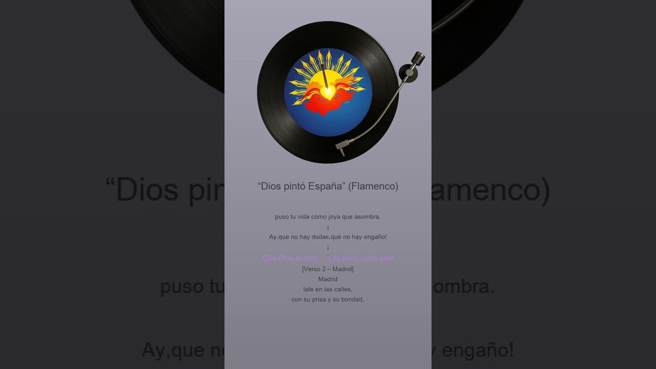 “Dios pintó España” Flamenco