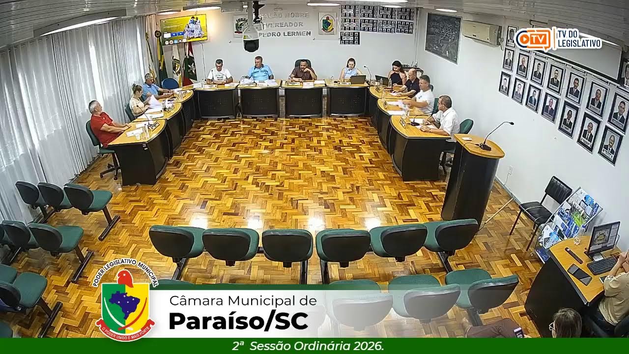2ª Sessão Ordinária 2ª do mês de Fevereiro de 2026.