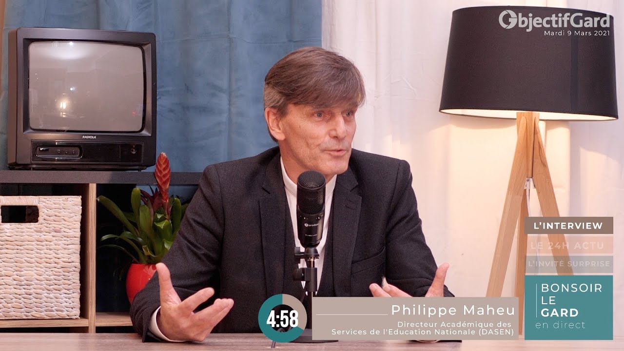 LE 7H50 avec Philippe Maheu, DASEN du Gard