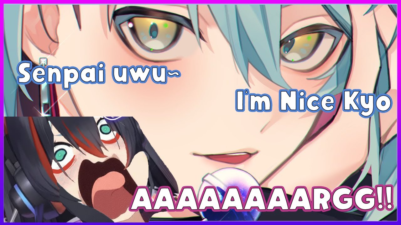 Cute Kyo makes Mika Lose it on Stream [NIJI EN]