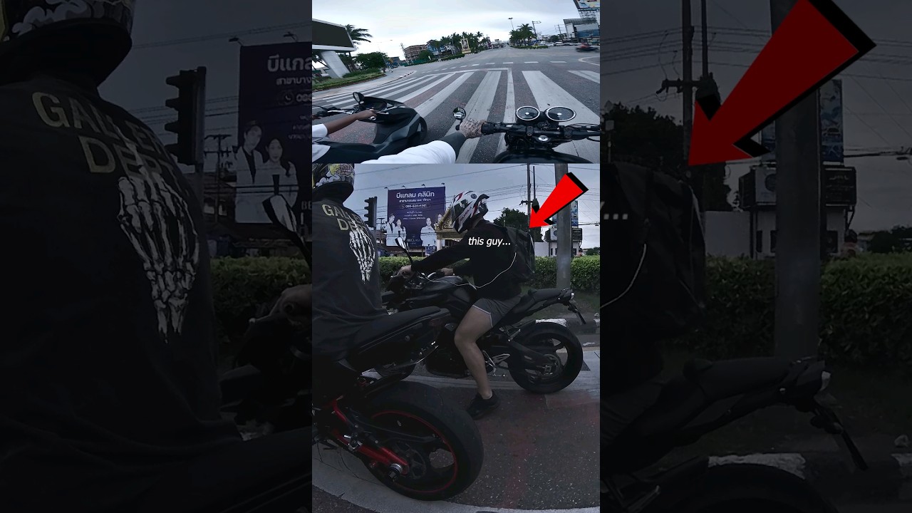 Attention! Cringe guy is on the road😄 