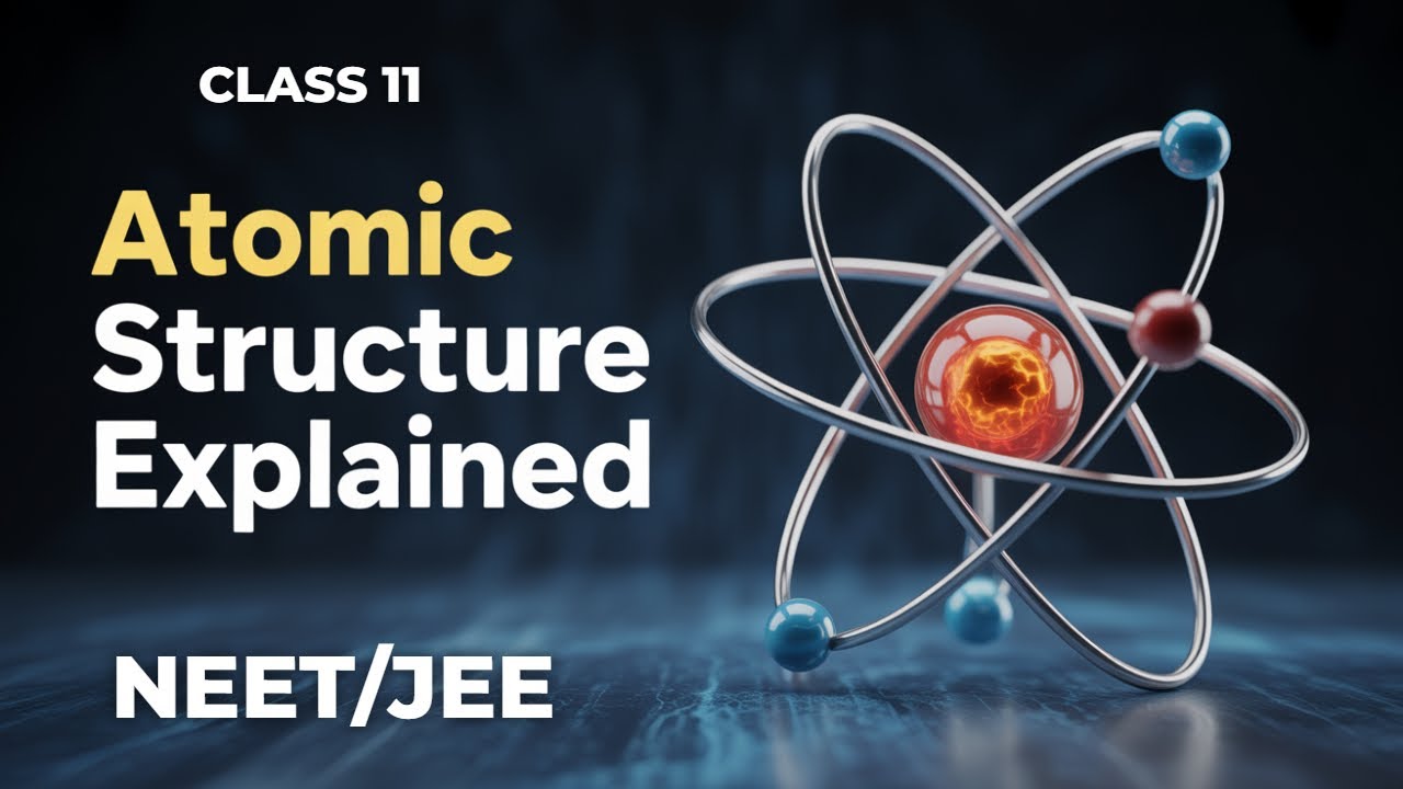 Atomic Structure JJ THOMSAN EXPERIMENT Class 11|Electric and MAGNETIC FIELD|BASICS CLEAR |NEET & JEE