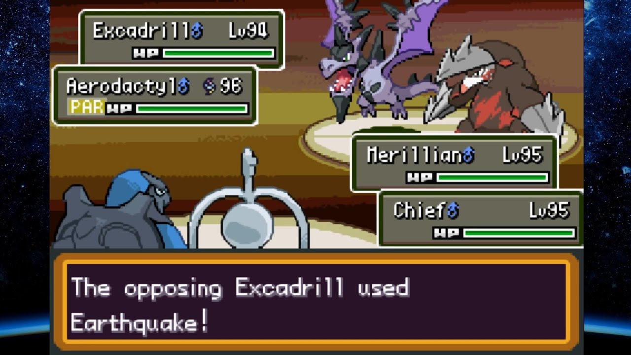 Pokemon Unbound - Vs Elite Four (Insane Difficulty)