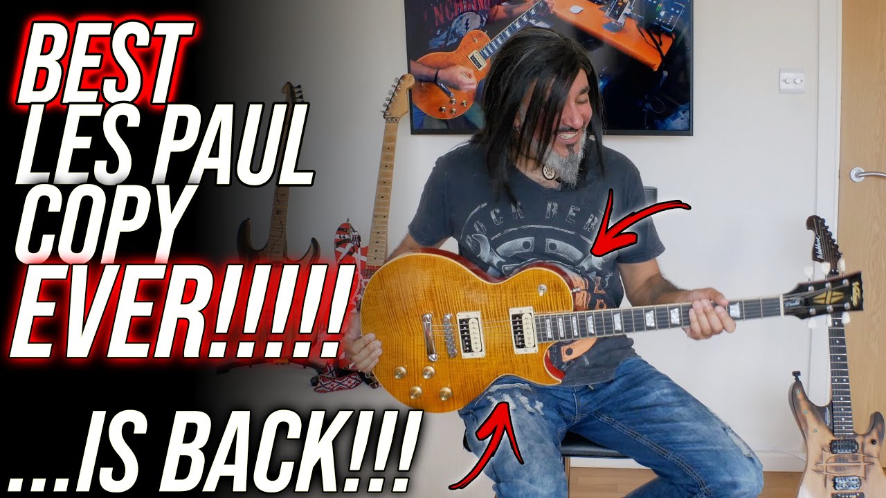 The BEST Les Paul Copy EVER? Quite Possibly! Vintage V100AFD Guns'n'Roses Slash Inspired is BACK!!!