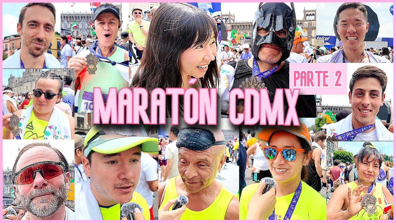 Historias Inspiradoras del Maratón de la CDMX 2025 | Pasión, Esfuerzo y Motivación PARTE 2