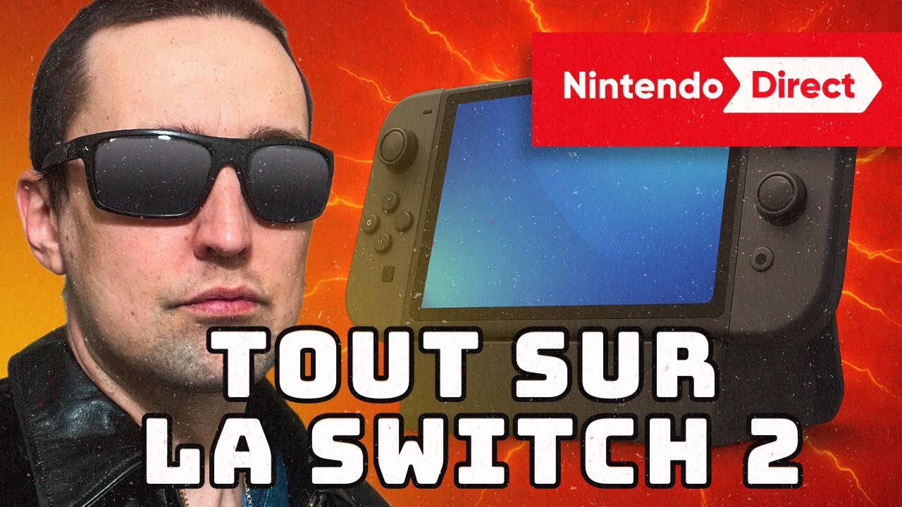 NINTENDO DIRECT 2 AVRIL 4K 60 FPS : TOUT SUR LA SWITCH 2 - COUVERTURE
