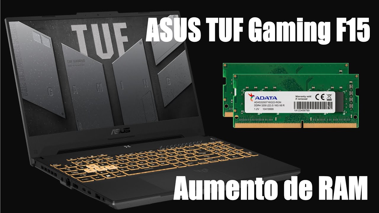 ASUS TUF Gaming F15 FX506H | Upgrade memoria RAM