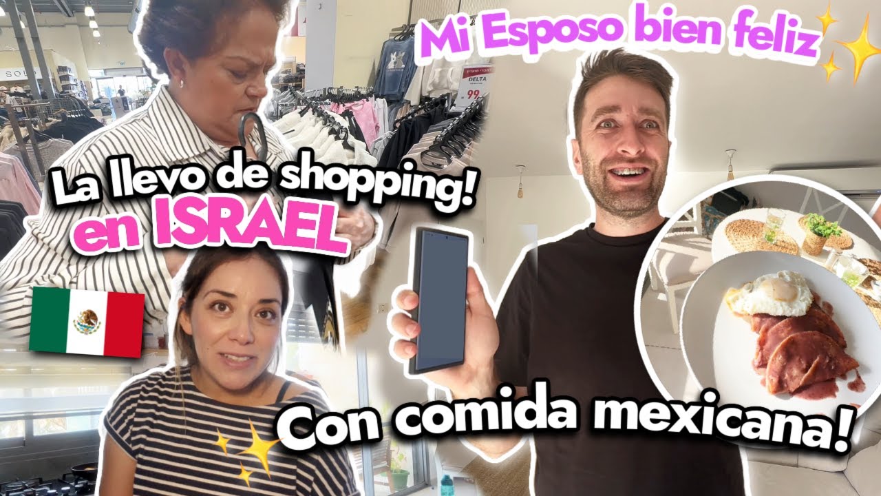 ¡Se puso muy CONTENTA! ❤️ La LLEVAMOS de SHOPPING + ¡COMIDA MEXICANA para todos! - Familia Amuzkis