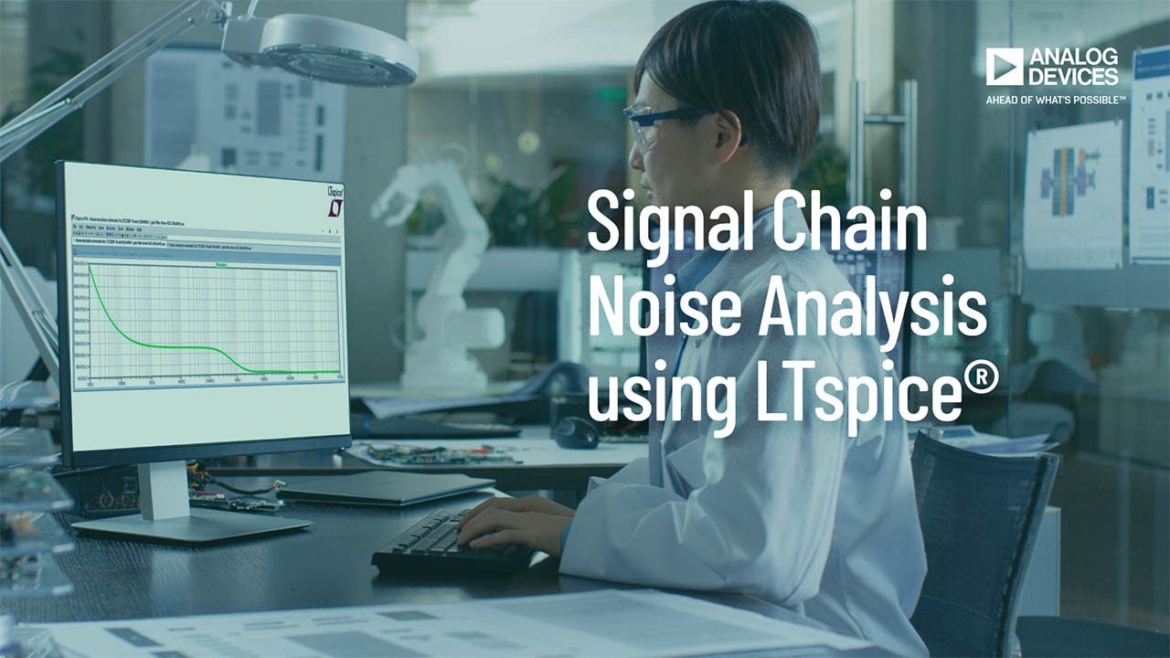 VT3001 Signal Chain Noise Analysis using LTspice