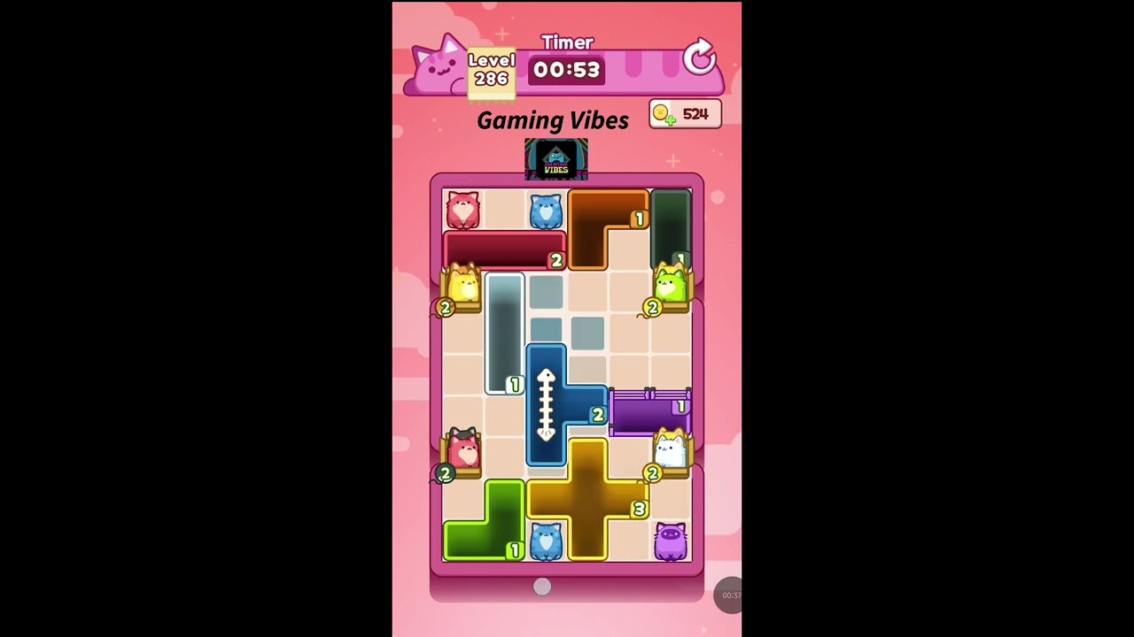 Drop The Cat Level 286 Walkthrough Solution