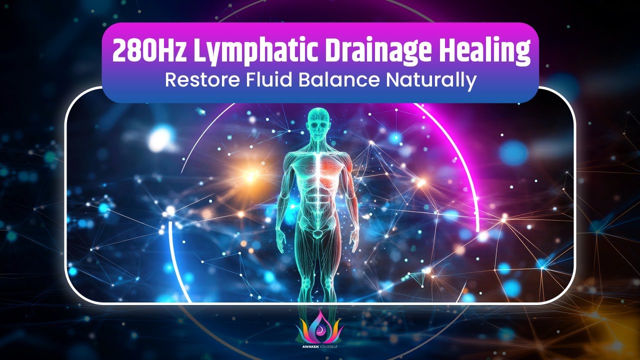 280Hz Lymphatic Drainage &  Healing|Flush Toxins, Reduce Swelling & Restore Fluid Balance Naturally