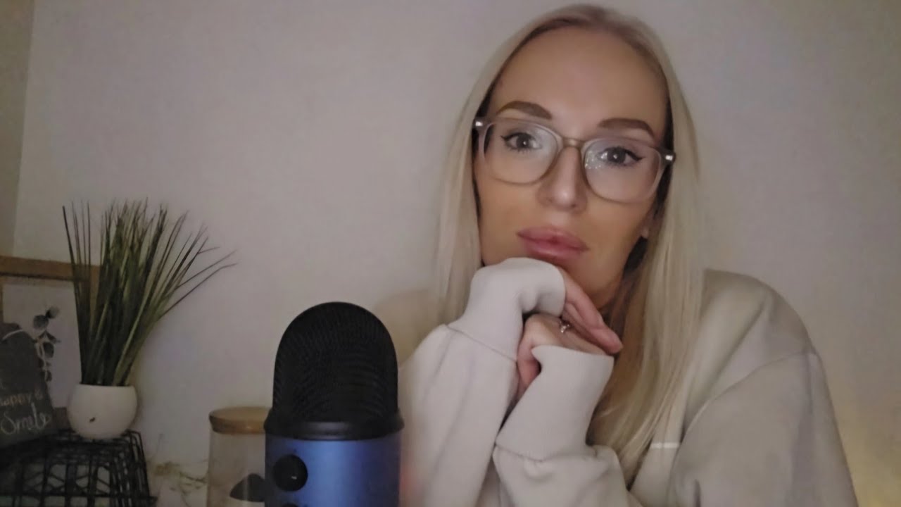 Asmr ramble (brace journey update)  close up whispering 