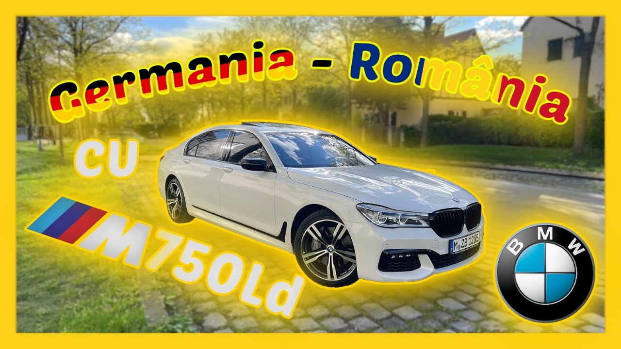 GERMANIA - ROMÂNIA CU BMW SERIA 7🔥CÂT A COSTAT?💰*am luat deja prima amendă*