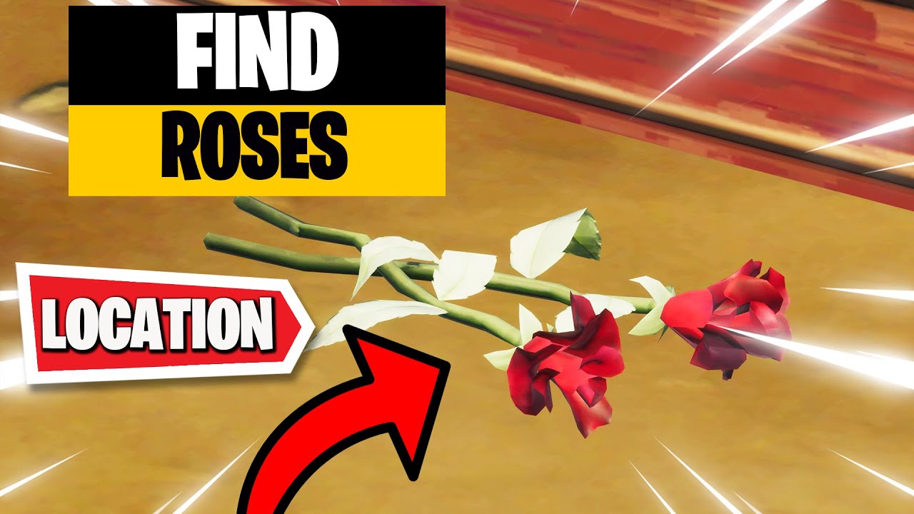 Fortnite Location Find a Rose at Steel Farm or The Orchard