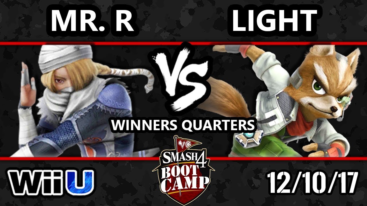 S4BC Smash 4 - Light (Fox) vs BC | Mr. R (Sheik) - WiiU WQF