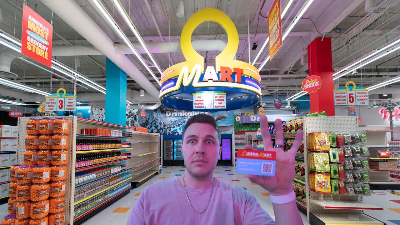 What is OMEGA MART? Let's find out. AREA 15 Las Vegas. I found the secret bar!