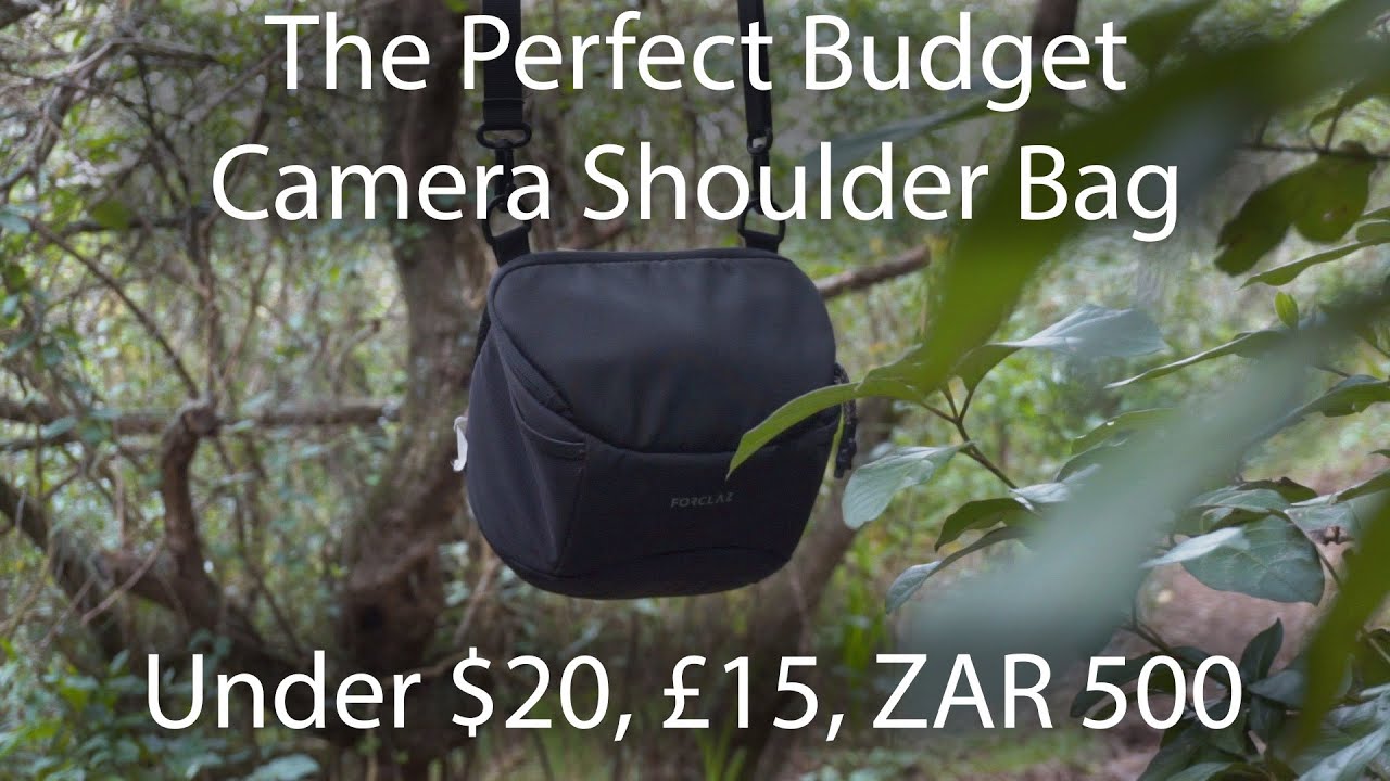 1 year Decathlon Forclaz Camera Shoulder Bag Review - Perfect For Hiking