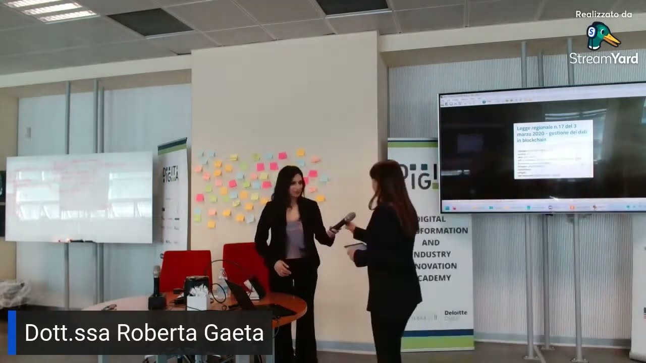 2 - Napoli Blockchain Day 2024 - Roberta Gaeta - Opportunità e situazione nella Regione Campania